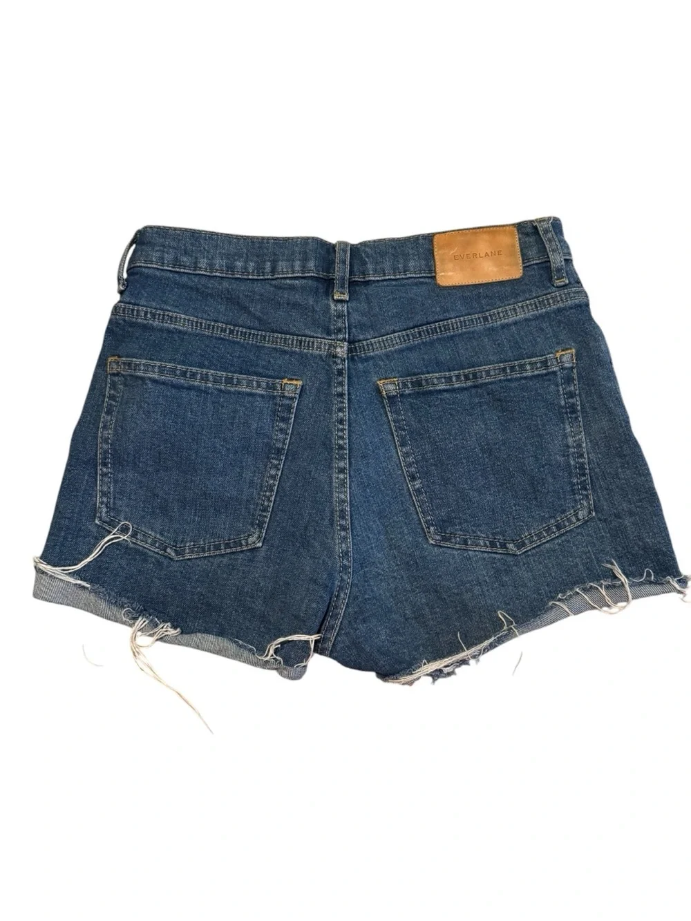 Everlane Indigo Cheeky Denim Shorts
